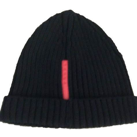 prada wooly hat women's|Prada fuzzy hat.